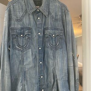 Authentic True Religion Jean Shirt